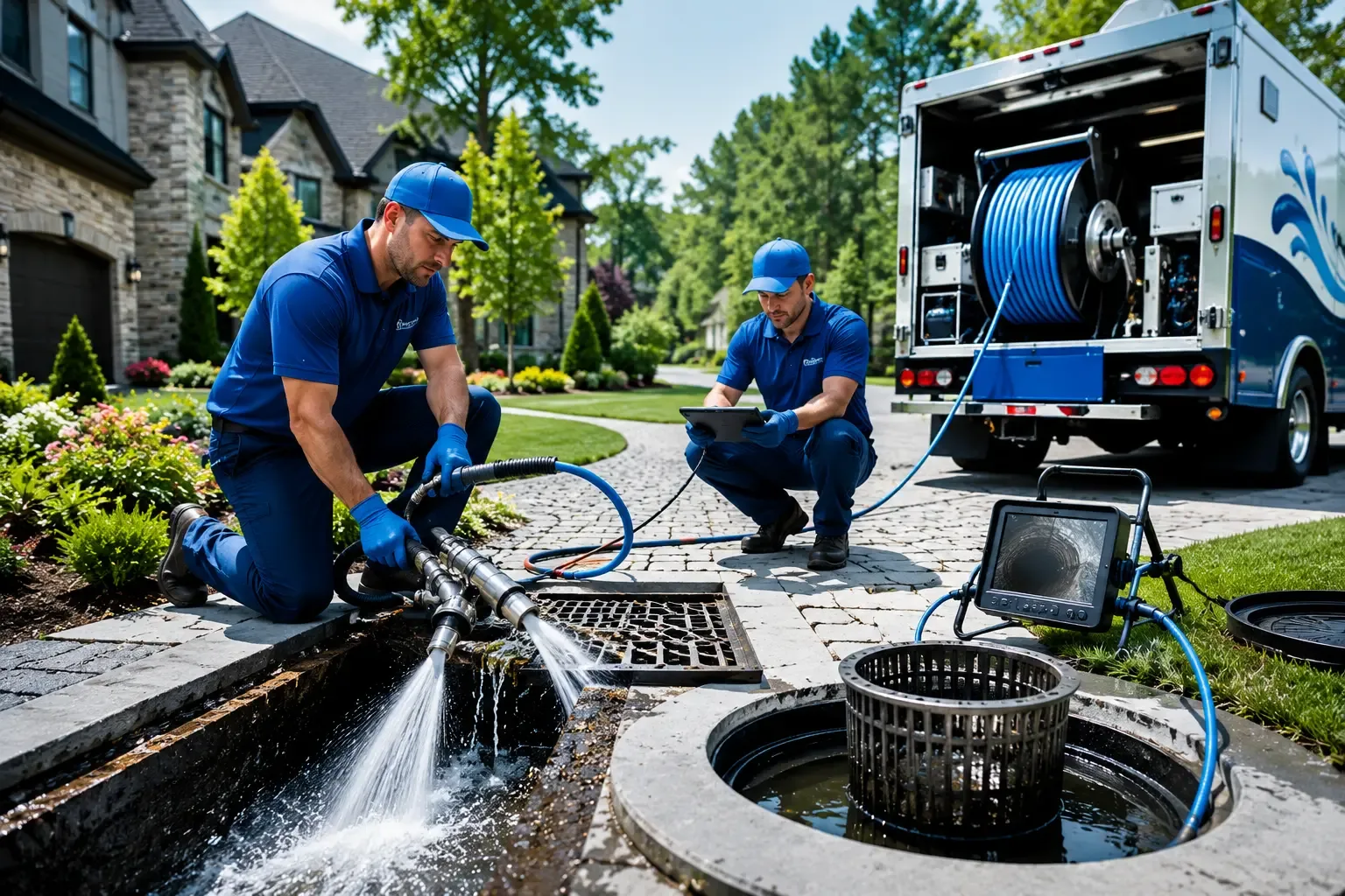 Local outdoor drain cleaning professionals in Warm Springs, VA